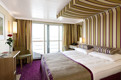 Kategori C - Udvendig dobbeltkahyt med fransk balkon