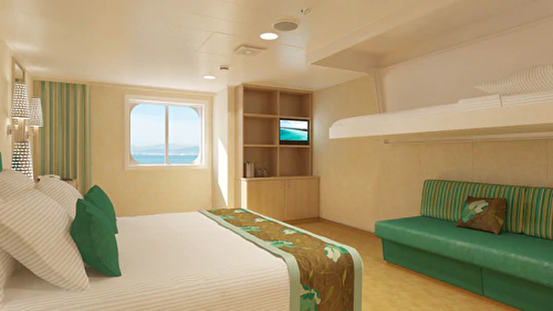 6S - Spa Havudsigt Kahyt (Begrænset Udsigt)