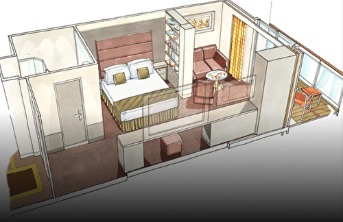 YC1 – Yacht Club Suite, Deluxe