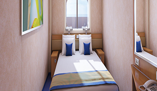 4J - Indvendig Med Billede Vindue (Gangbro Udsigt)