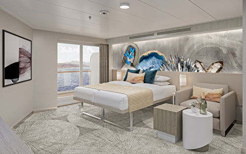 M2 - Stævn Klub Balkon Sutie Med Stor Balkon