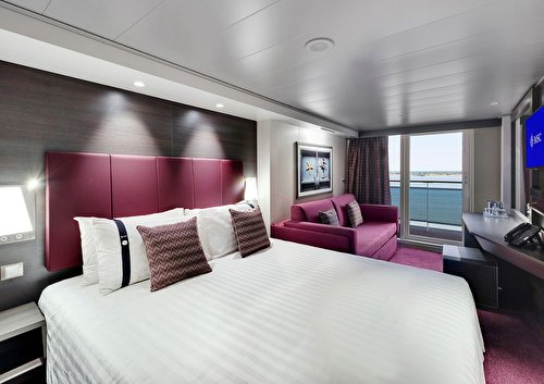 BP - Balkon Fantastica, Deluxe, med begrænset udsigt