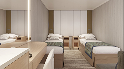 IS - Indvendig Single kahyt