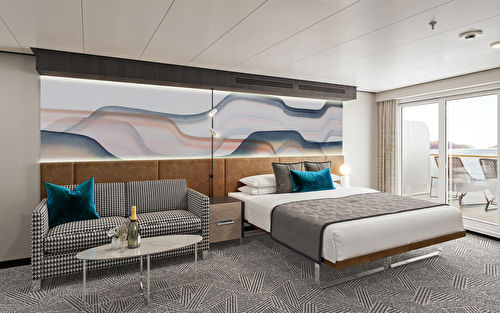 Family Suite With Master Bedroom & Large Balcony