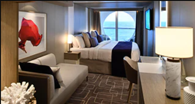 Deluxe Porthole view with veranda