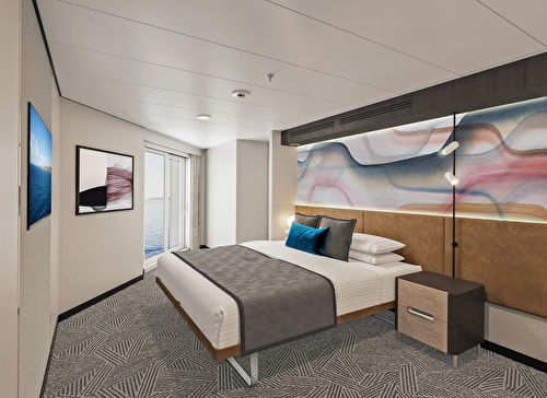 Family Suite With Master Bedroom & Large Balcony