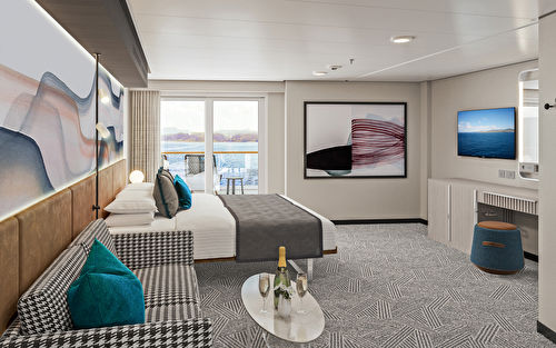 Family Suite With Master Bedroom & Balcony