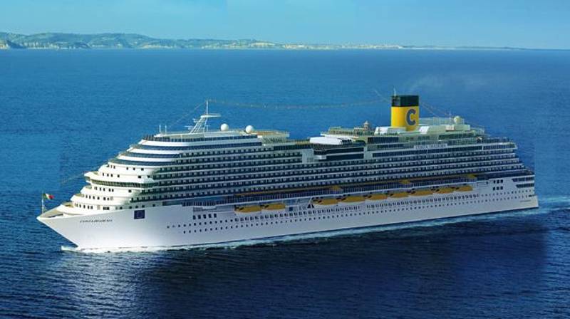 Norge fra København med Costa Diadema