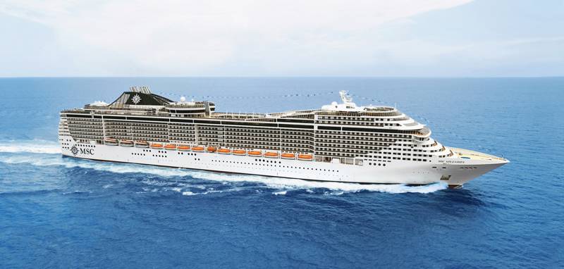 Middelhavet fra Barcelona med MSC Splendida