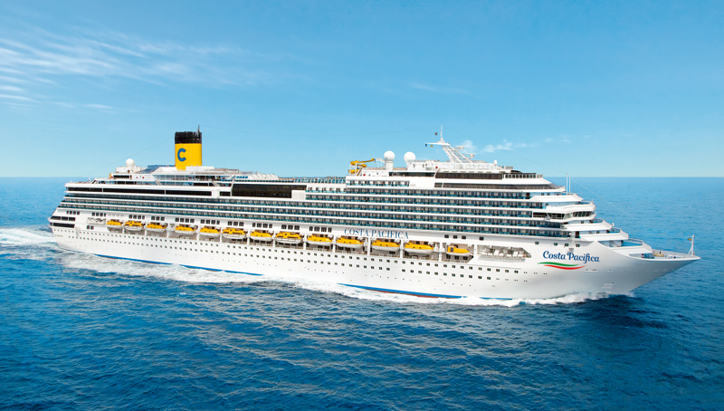 Middelhavet fra Barcelona med Costa Pacifica