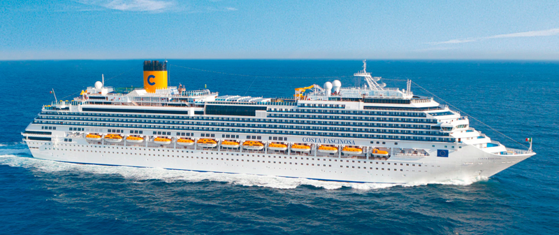 Positionskrydstogt fra Pointe-a-Pitre med Costa Fascinosa