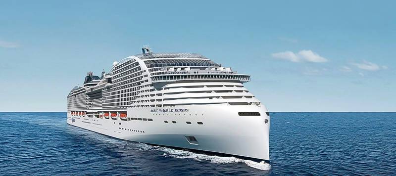 Middelhavet fra Barcelona med MSC World Europa