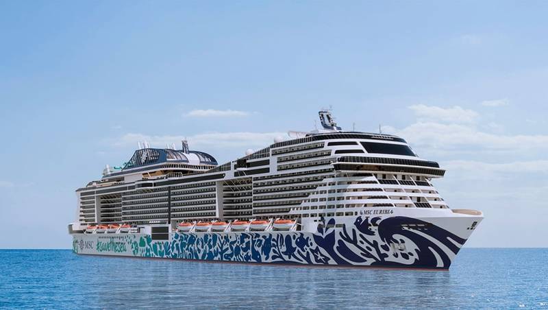 Norge fra København med MSC Euribia