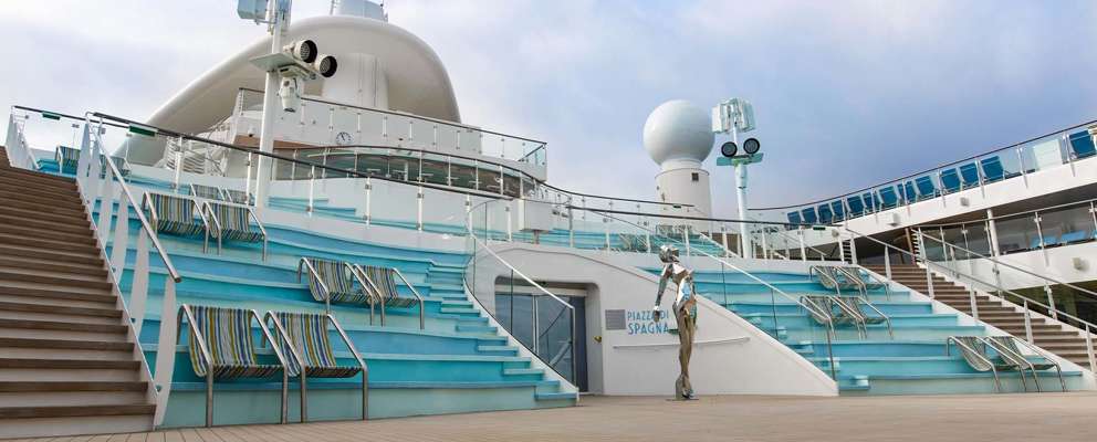 Costa Smeralda Spansk trappe