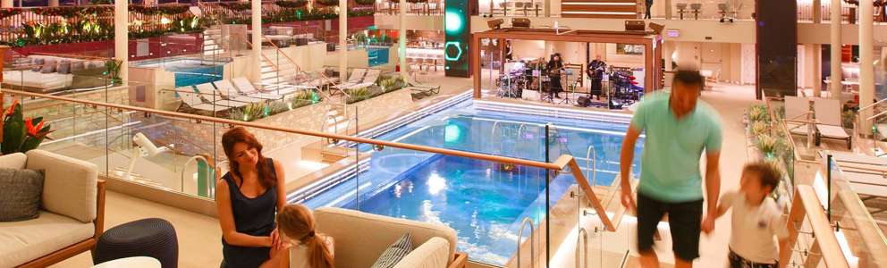 Costa Smeralda overdækket pool