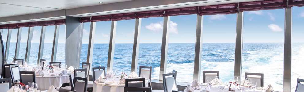 MSC Bellissima lighthouse restaurant