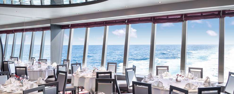 MSC Bellissima lighthouse restaurant