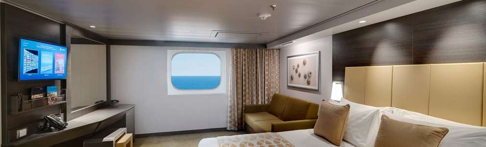 MSC Bellissima udvendig kahyt