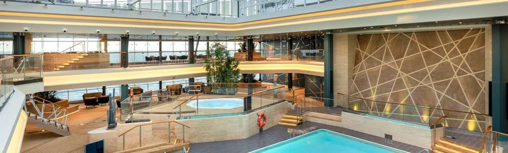 MSC Euribia overdækket pool