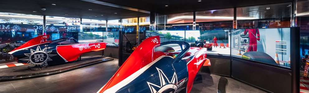 MSC Euribia Formel 1 Simulator