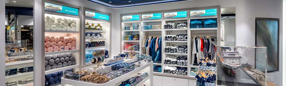 MSC Euribia shopping