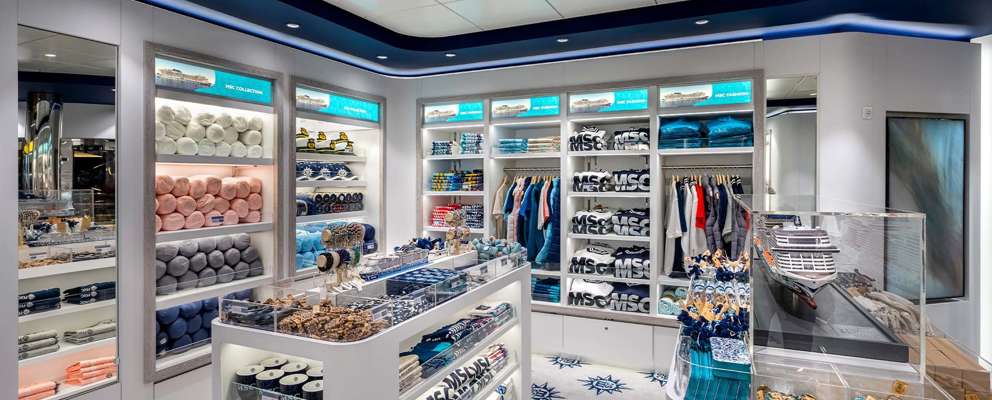 MSC Euribia shopping
