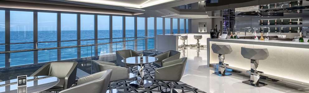 MSC Euribia champagne bar