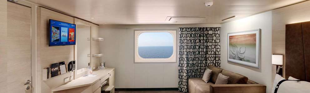 MSC Euribia udvendig kahyt