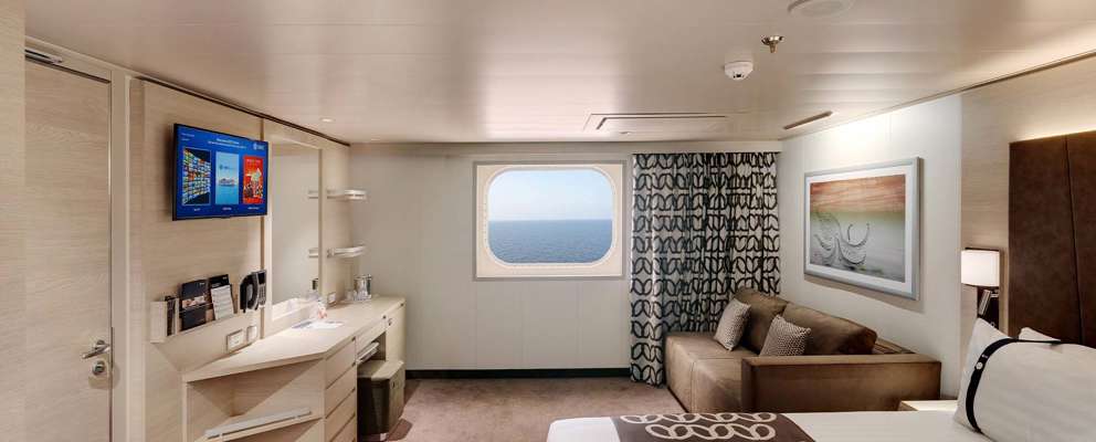 MSC Euribia udvendig kahyt