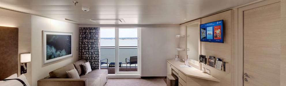 MSC Euribia Aurea Balkonkahyt