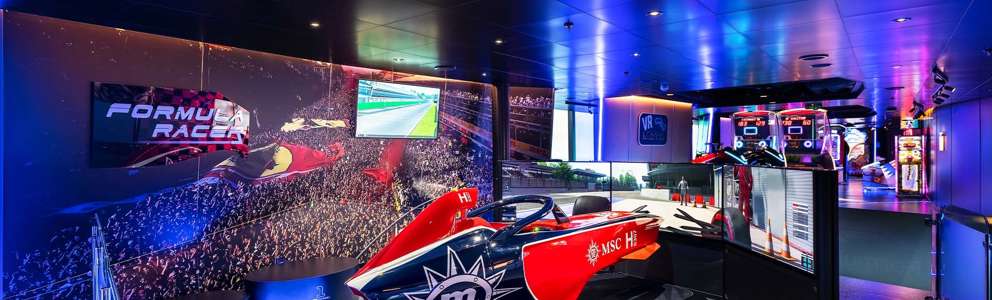 MSC Seascape Formel 1 Simulator