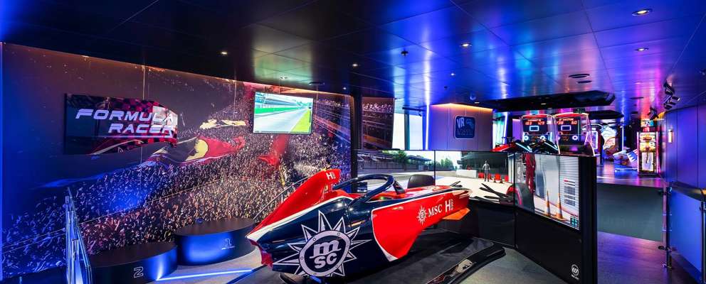 MSC Seascape Formel 1 Simulator