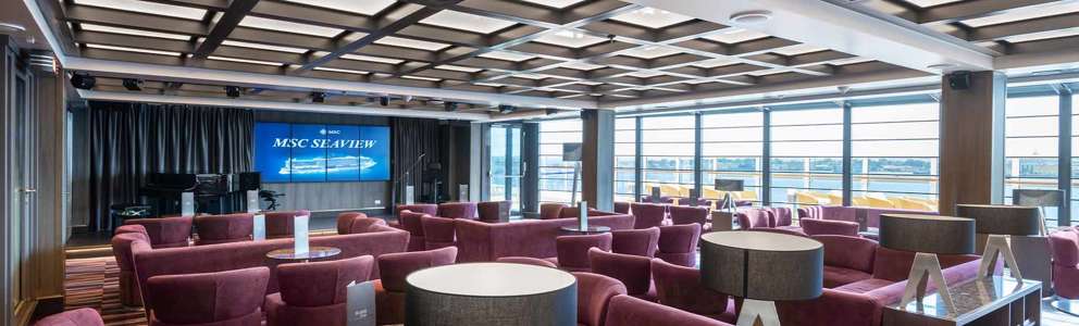 MSC Seaview Seaside lounge