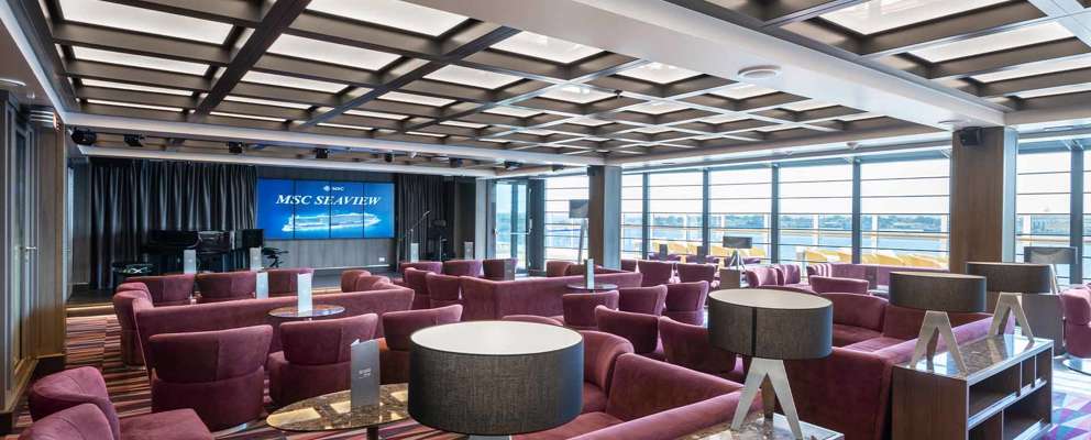 MSC Seaview Seaside lounge