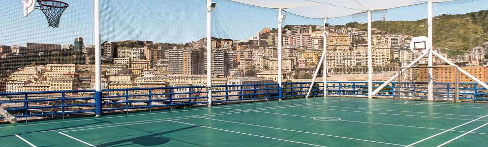 MSC Sinfonia Sports baner