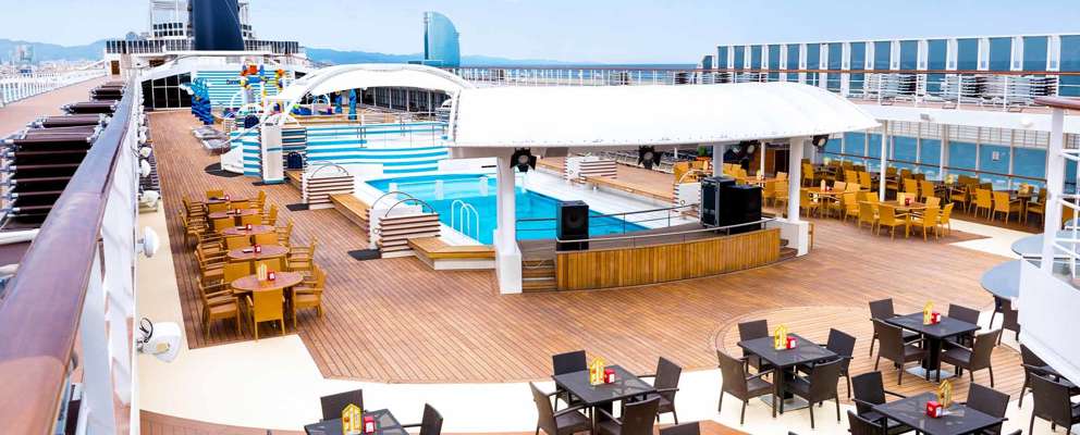 MSC Sinfonia Pooldæk