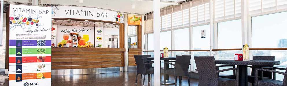 MSC Sinfonia Vitaminbar