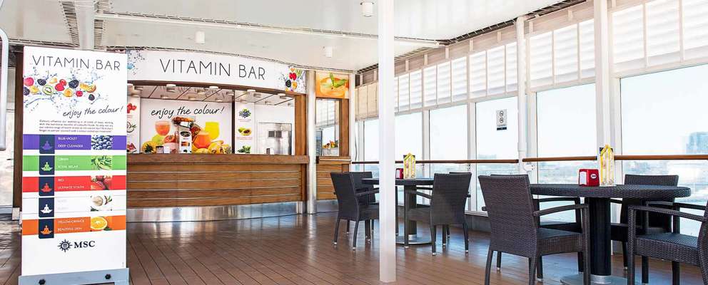 MSC Sinfonia Vitaminbar