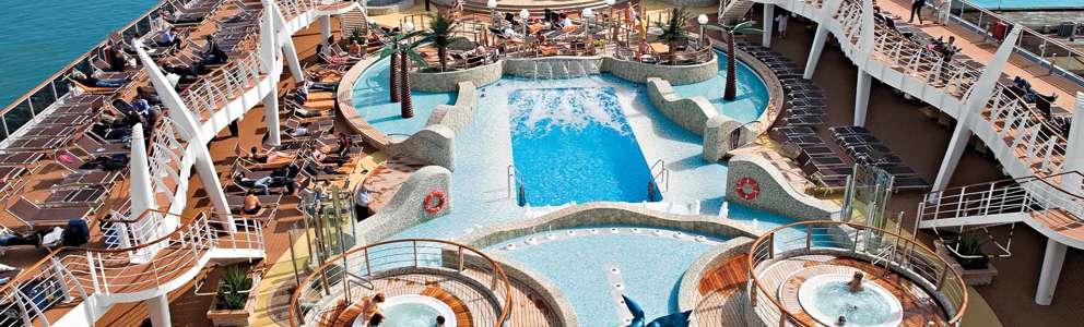 MSC Splendida Pooldæk