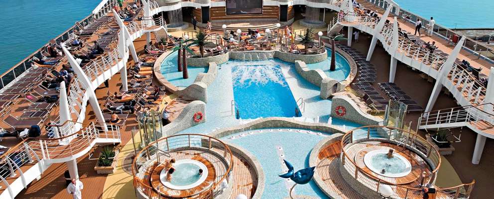 MSC Splendida Pooldæk