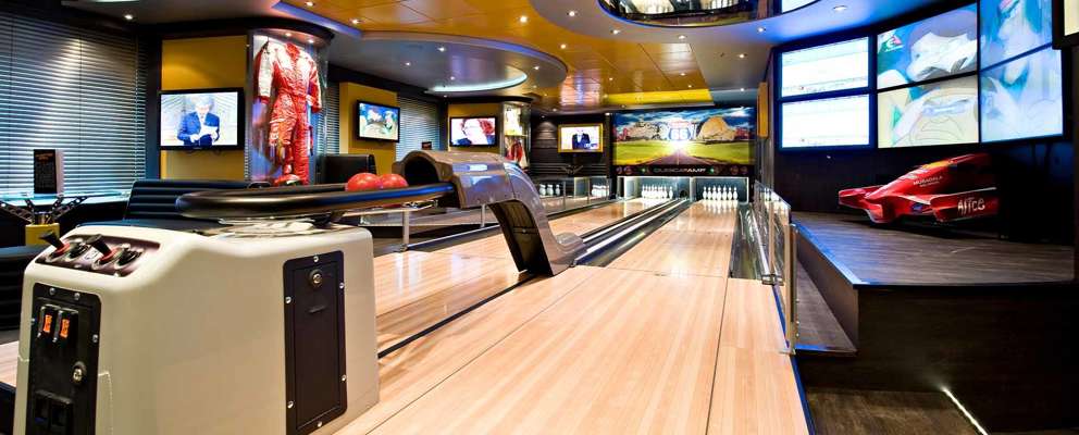 MSC Splendida Sportsbar og Bowling