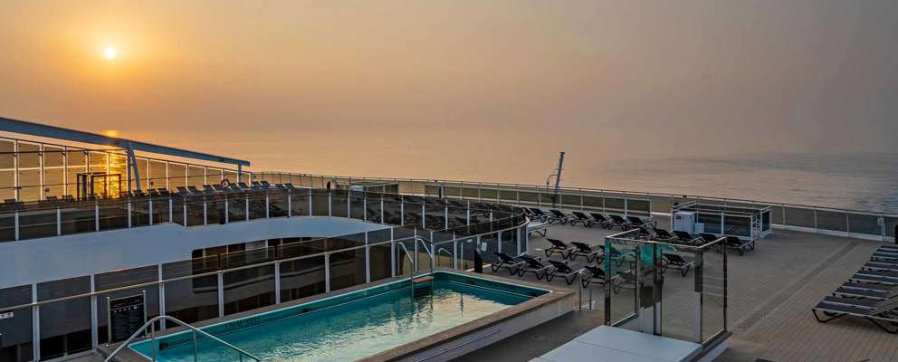 MSC World Europa Zen pool