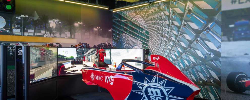 MSC World Europa Formel 1 Simulator