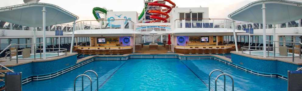 NCL Getaway Waves Poolbar