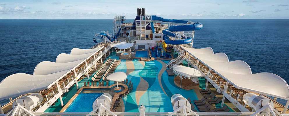 NCL Joy Topdæk udsigt