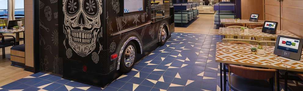 Norwegian Viva Latin Quater restaurant