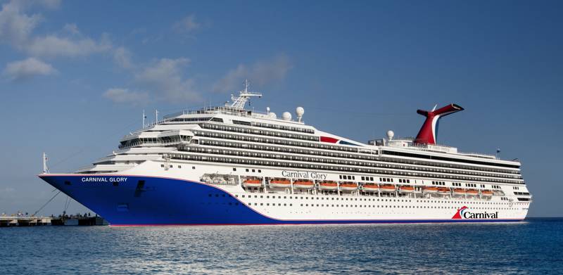 Middelhavet fra Barcelona med Carnival Glory