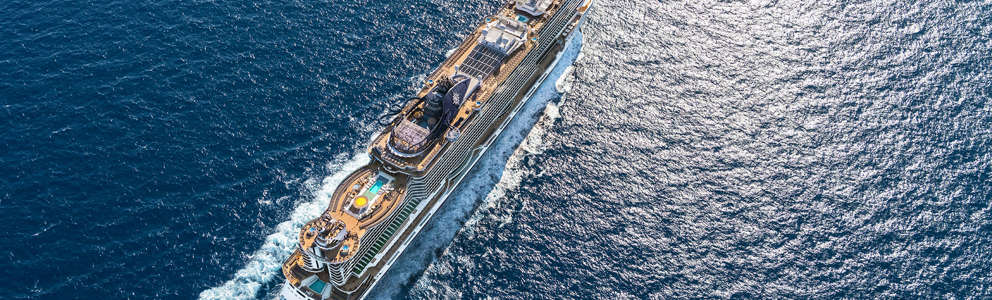 MSC Seaview på havet