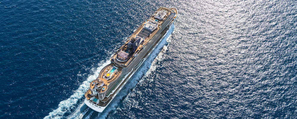 MSC Seaview på havet