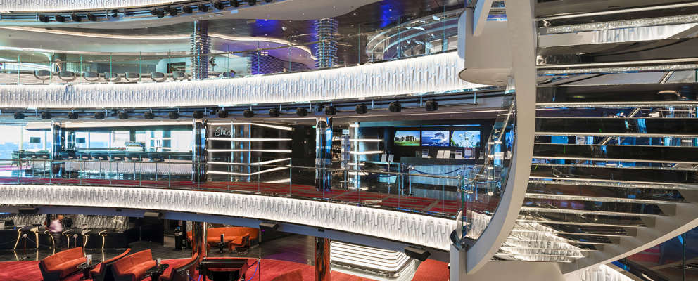 MSC Seaside atrium